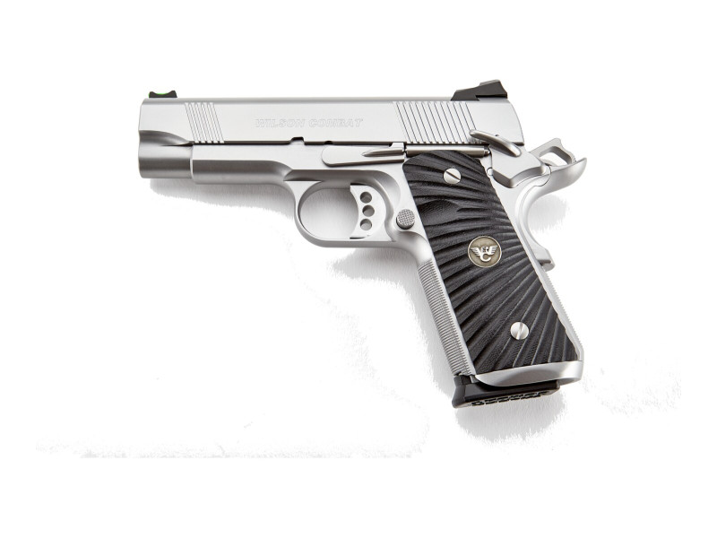 Wilson Combat CQB Elite Compact 4″, Edelstahl, beidseitige Sicherung, Kal. .45 ACP