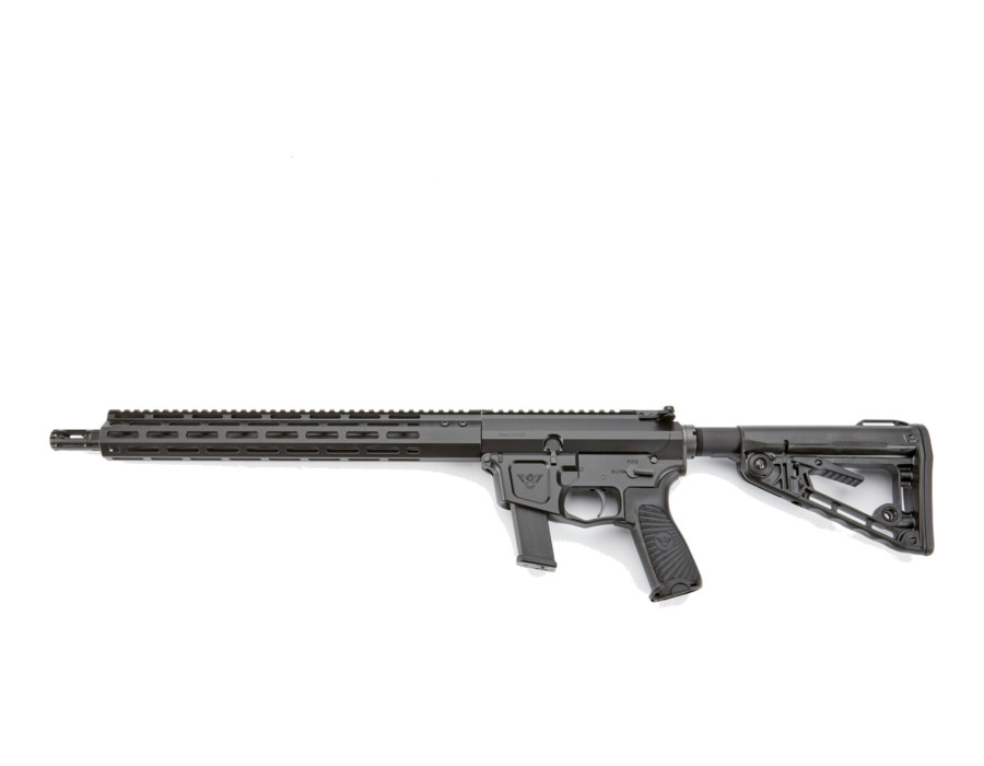 Wilson Combat AR9 Carbine 16″, Glock receiver, fluted barrel, cal. 9×19 mm